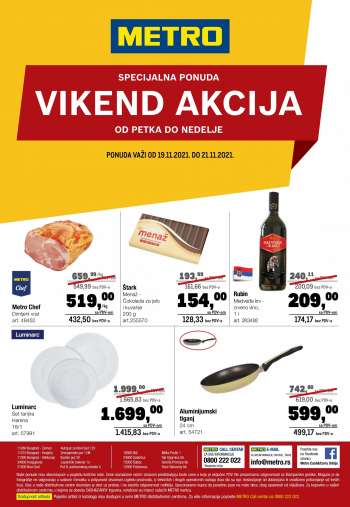 Metro katalog - 19.11.2021 - 21.11.2021.