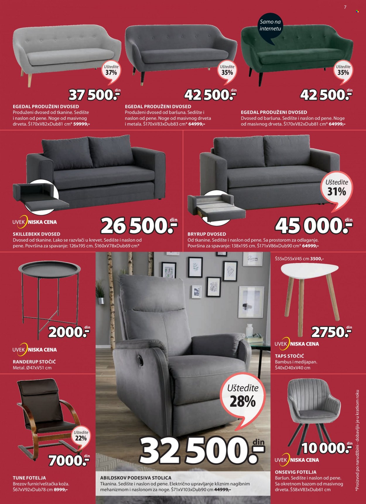 JYSK katalog - 18.11.2021 - 05.12.2021. Stranica 7