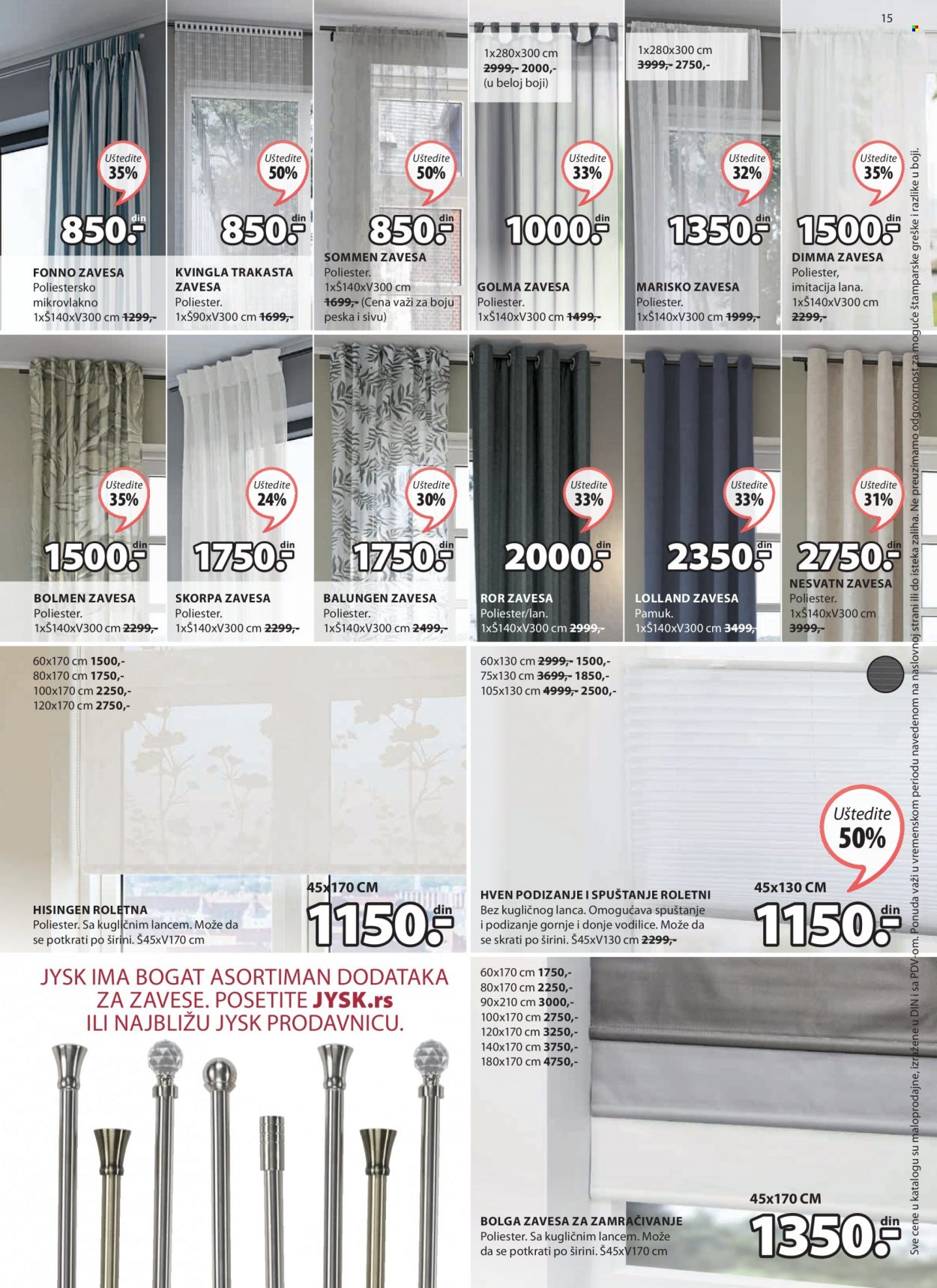 JYSK katalog - 18.11.2021 - 05.12.2021. Stranica 15