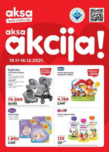 Aksa katalog - 19.11.2021 - 16.12.2021.
