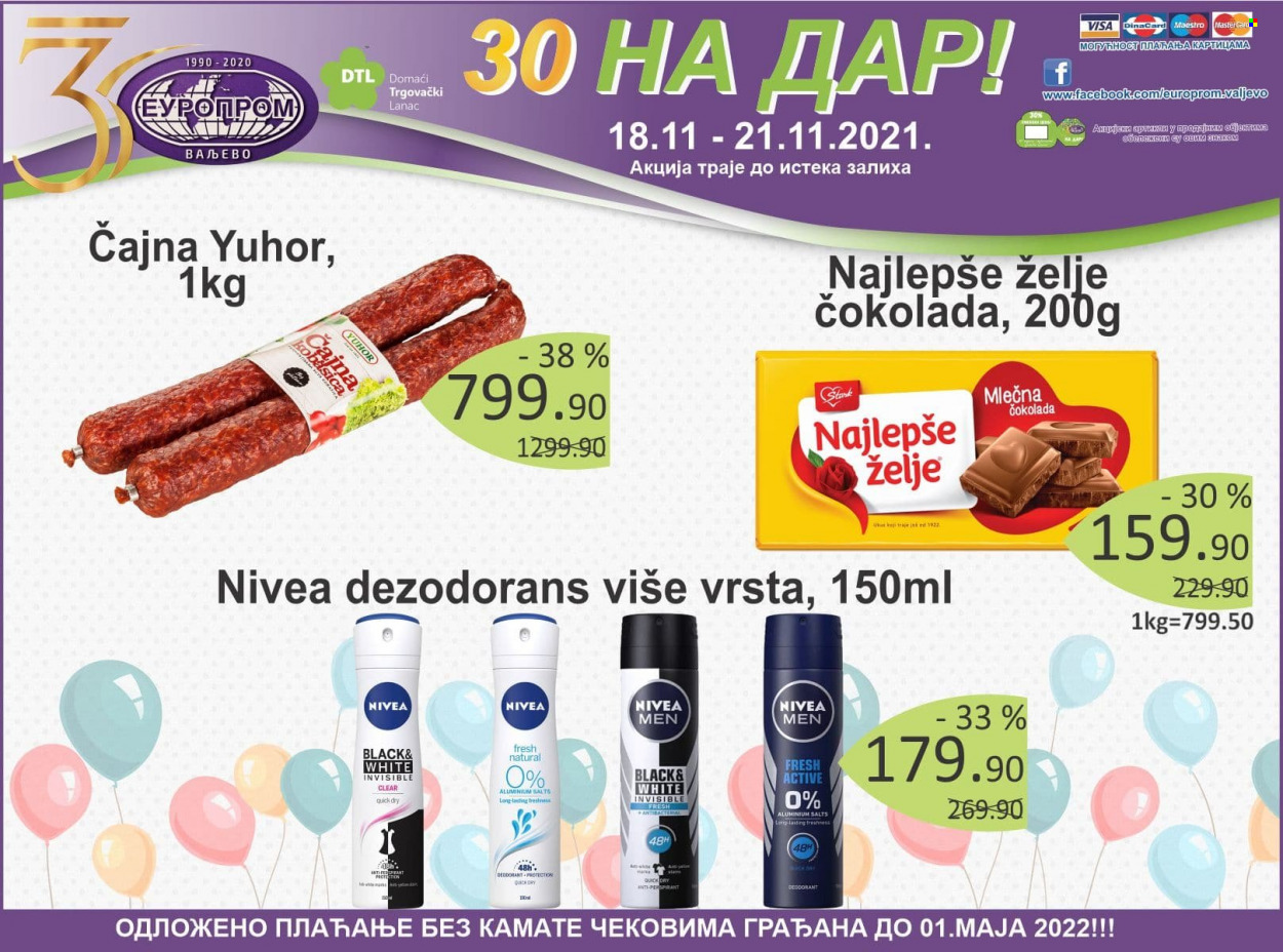 Europrom katalog - 18.11.2021 - 21.11.2021. Stranica 1