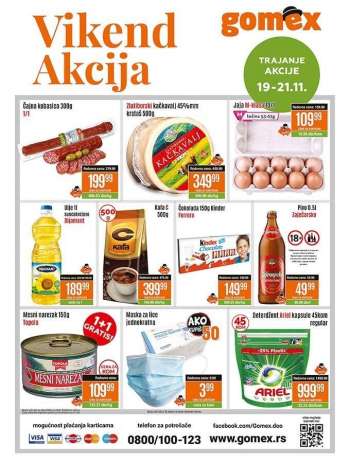 Gomex katalog - 19.11.2021 - 21.11.2021.