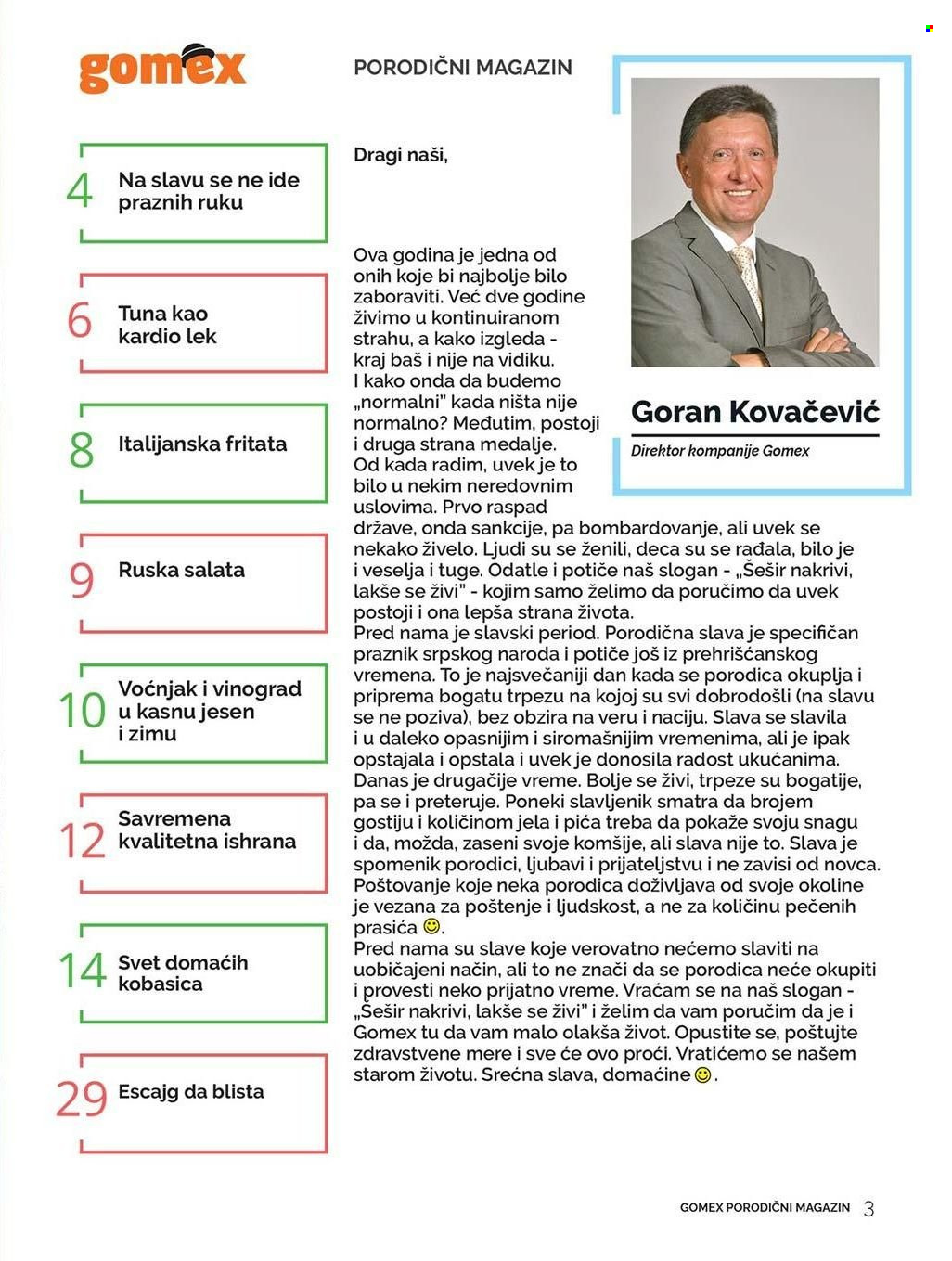 Gomex katalog - 19.11.2021 - 02.12.2021. Stranica 3
