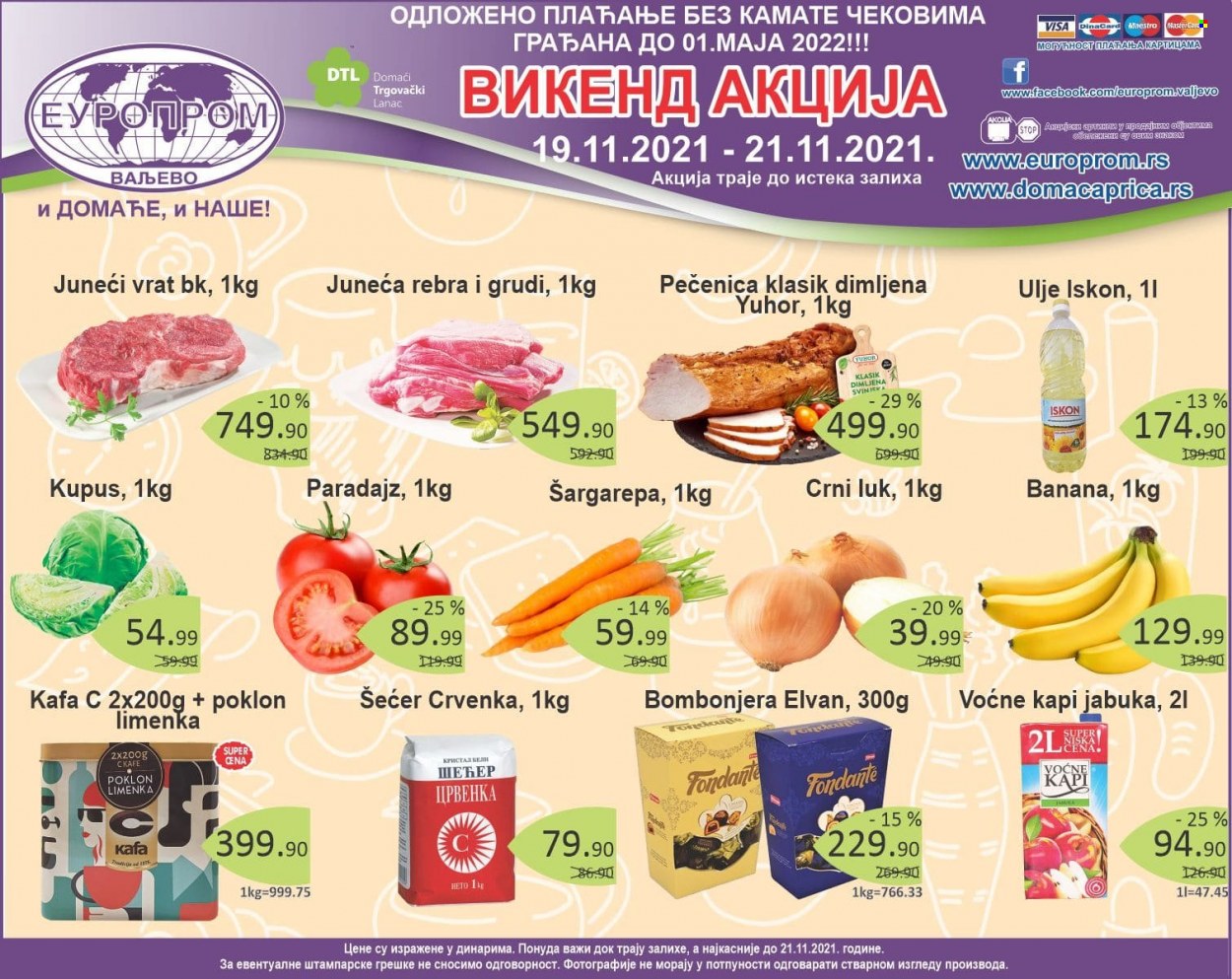 Europrom katalog - 19.11.2021 - 21.11.2021. Stranica 1