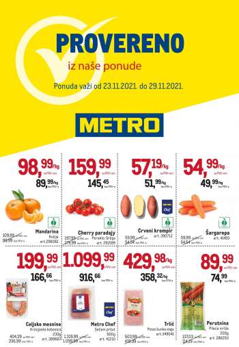Metro katalog - 23.11.2021 - 29.11.2021.