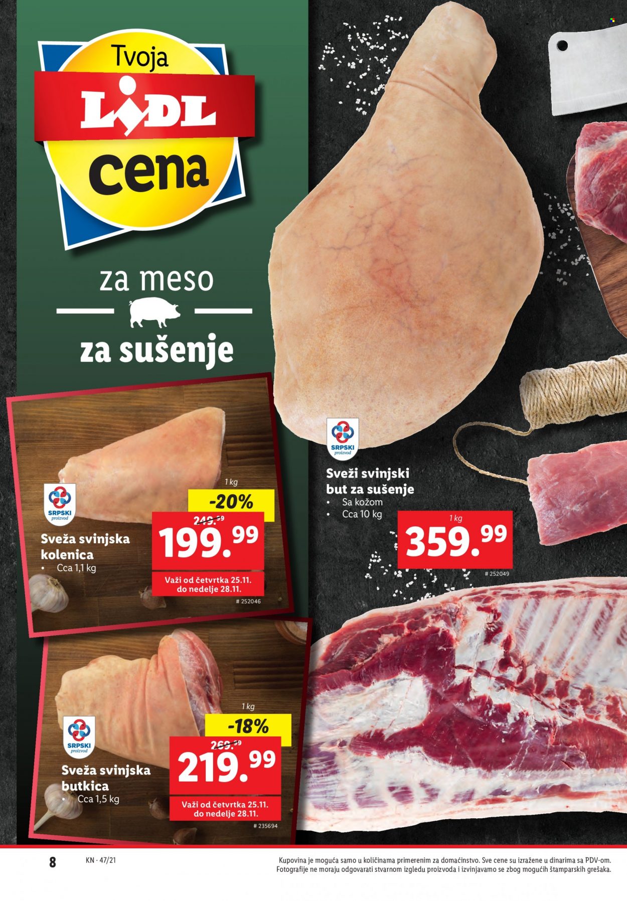 Lidl katalog - 25.11.2021 - 01.12.2021. Stranica 8