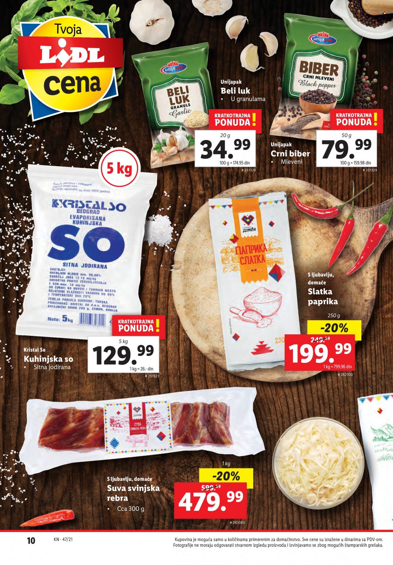 Lidl katalog - 25.11.2021 - 01.12.2021. Stranica 10