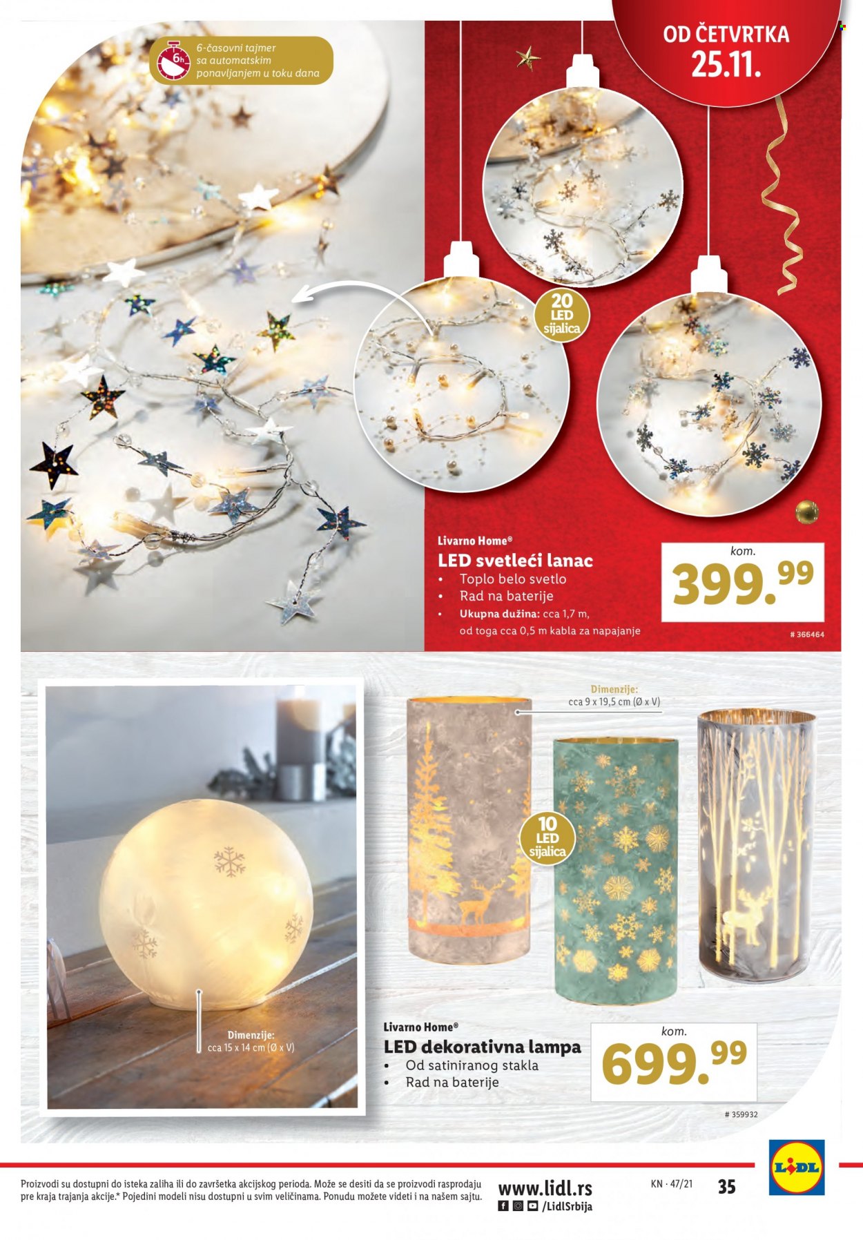 Lidl katalog - 25.11.2021 - 01.12.2021. Stranica 35