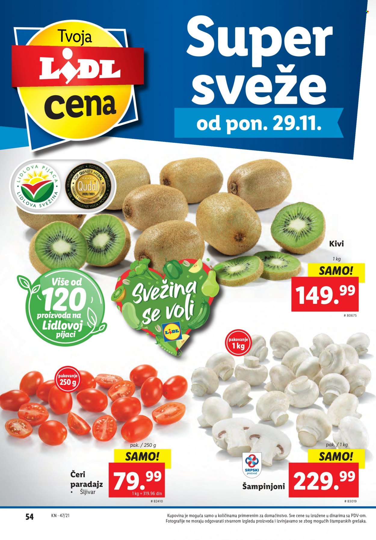 Lidl katalog - 25.11.2021 - 01.12.2021. Stranica 54