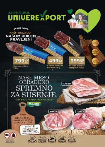 Univerexport katalog - 22.11.2021 - 05.12.2021.