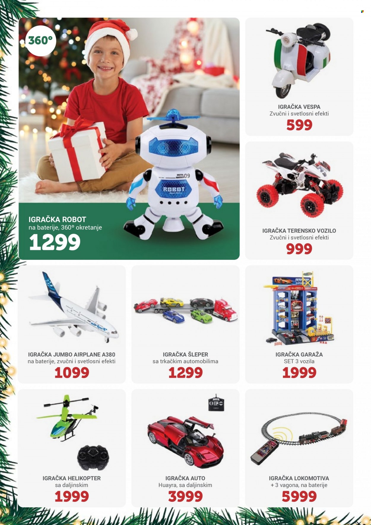 thumbnail - Jumbo katalog - 23.11.2021 - 10.01.2022 - Proizvodi na akciji - garaža, igračka, helikopter, robot. Stranica 26.