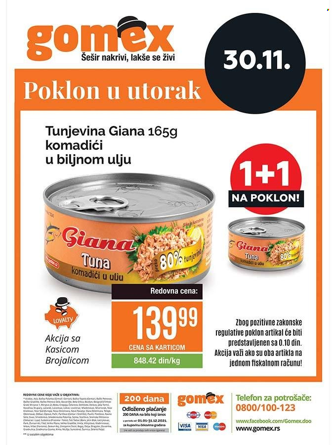 Gomex katalog - 30.11.2021 - 30.11.2021. Stranica 1