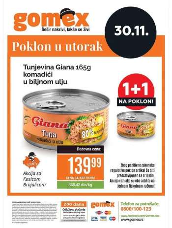 Gomex katalog - 30.11.2021 - 30.11.2021.