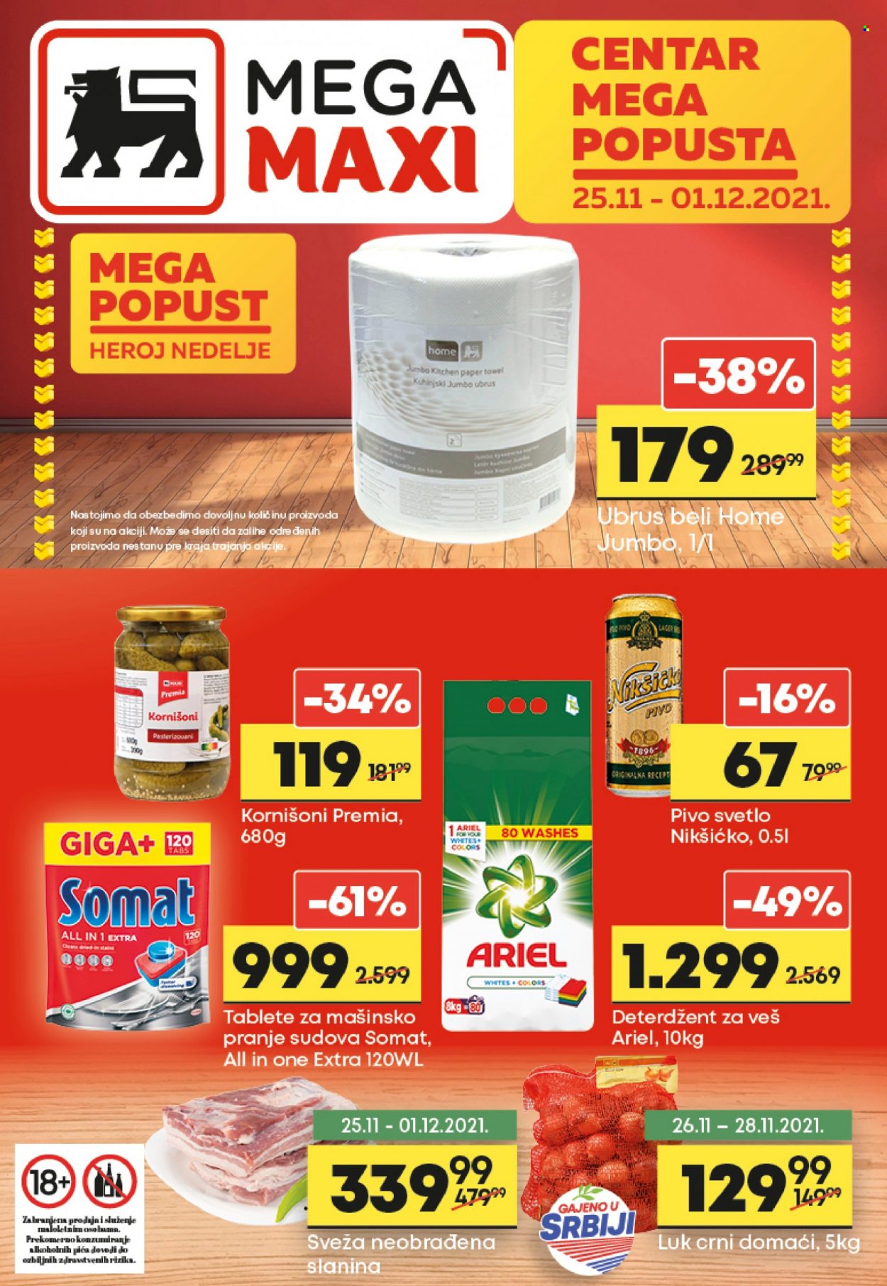 Mega Maxi katalog - 25.11.2021 - 01.12.2021. Stranica 1