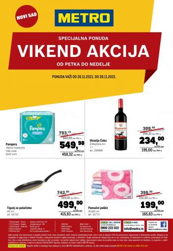 Metro katalog - 26.11.2021 - 28.11.2021.