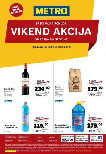 Metro katalog - 26.11.2021 - 28.11.2021.