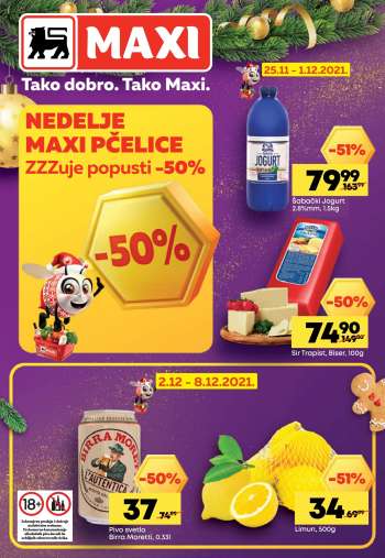 Maxi katalog - 25.11.2021 - 08.12.2021.