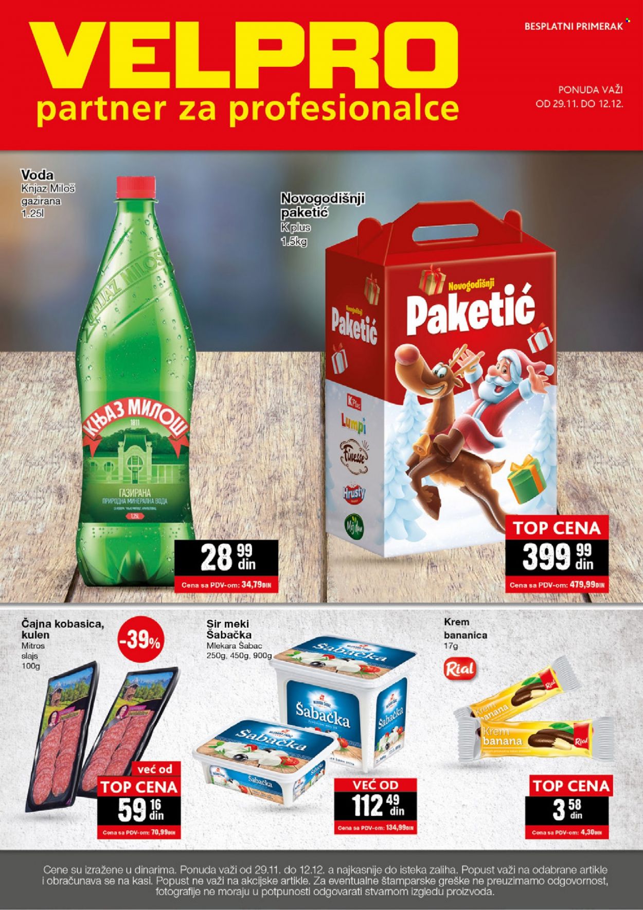 Velpro katalog - 29.11.2021 - 12.12.2021. Stranica 1