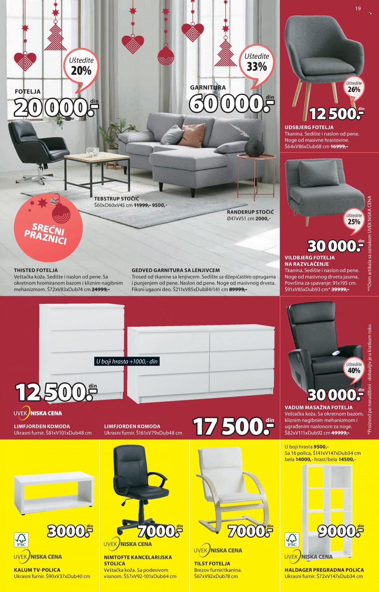 JYSK katalog - 29.11.2021 - 15.12.2021. Stranica 19