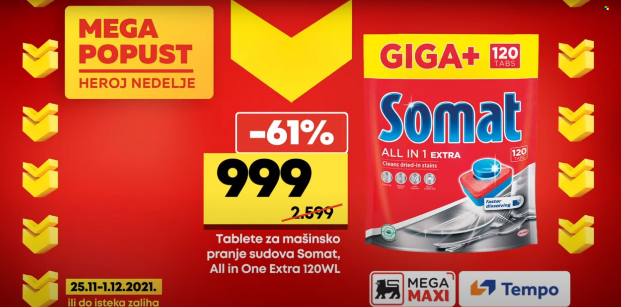 Mega Maxi katalog - 25.11.2021 - 01.12.2021. Stranica 1