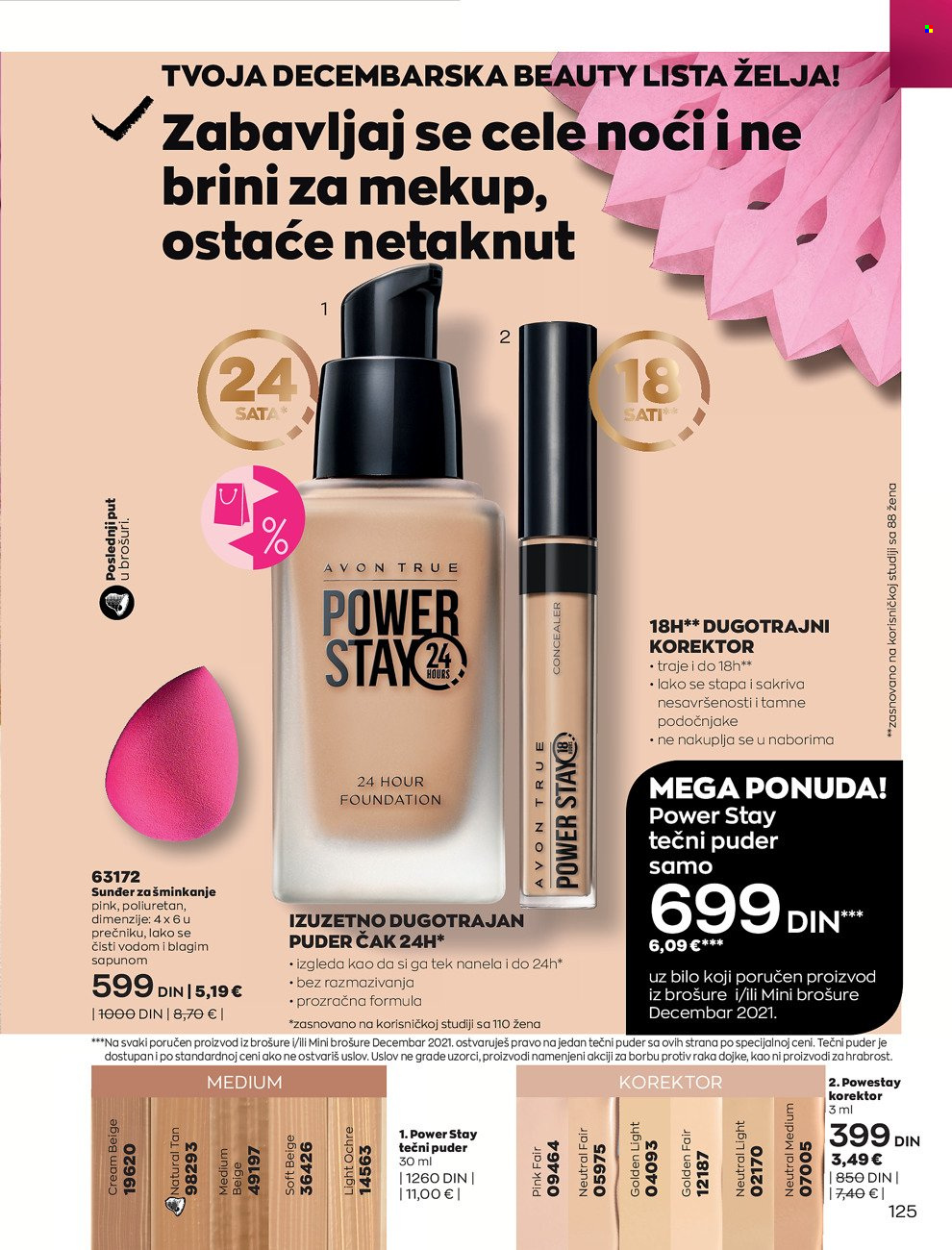 Avon katalog - 01.12.2021 - 29.12.2021. Stranica 125