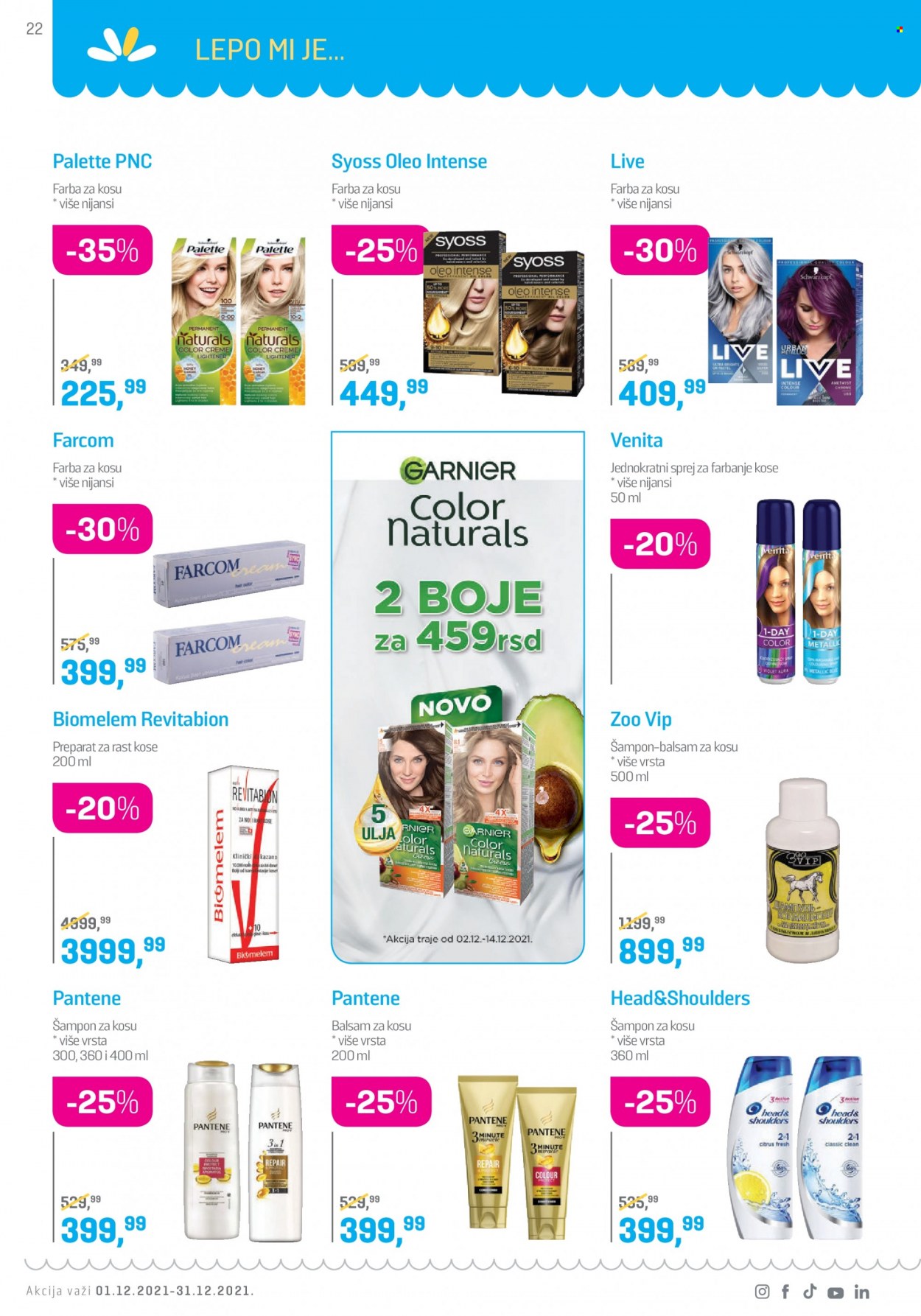 Lilly Drogerie katalog - 01.12.2021 - 31.12.2021. Stranica 22