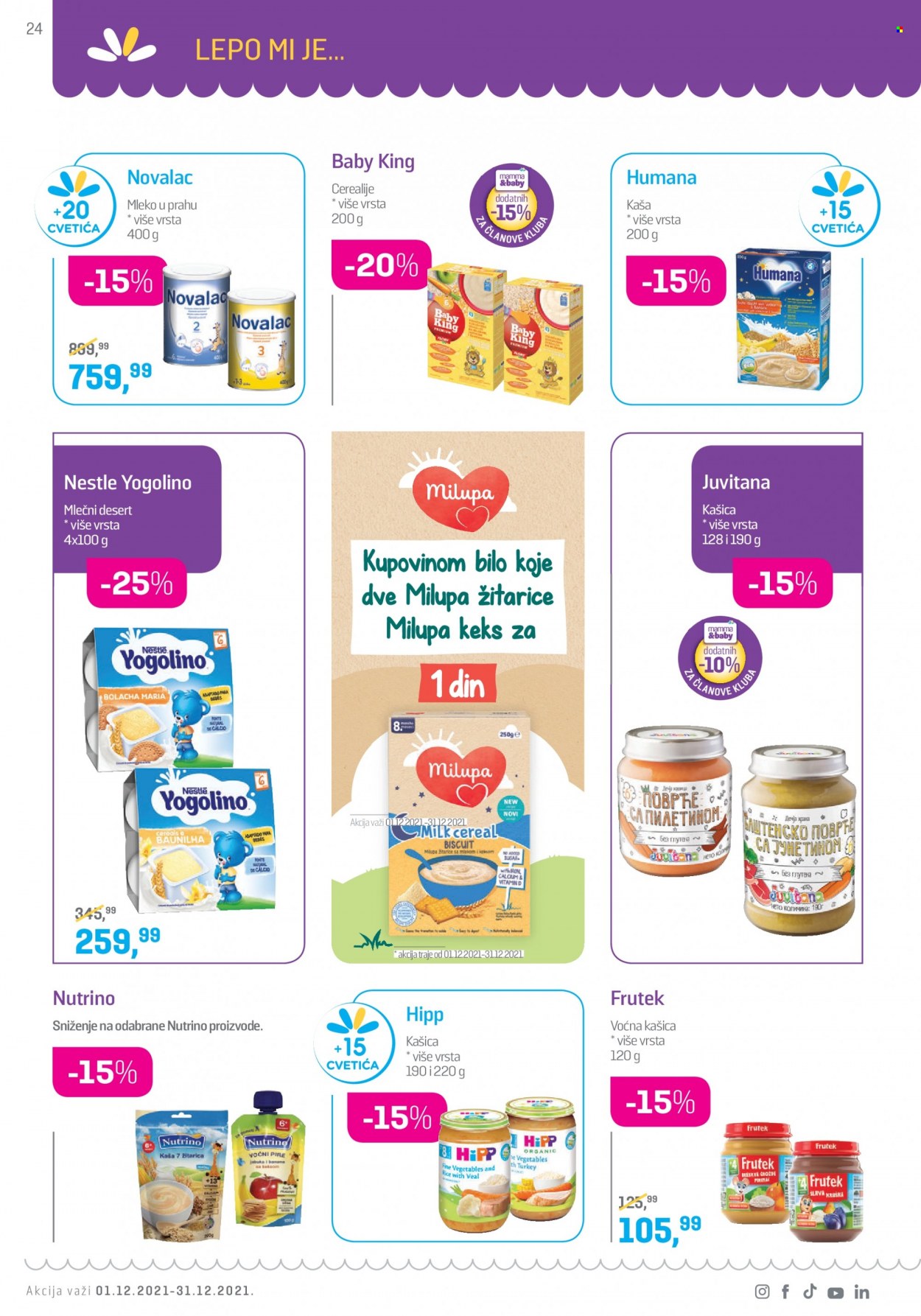 Lilly Drogerie katalog - 01.12.2021 - 31.12.2021. Stranica 24