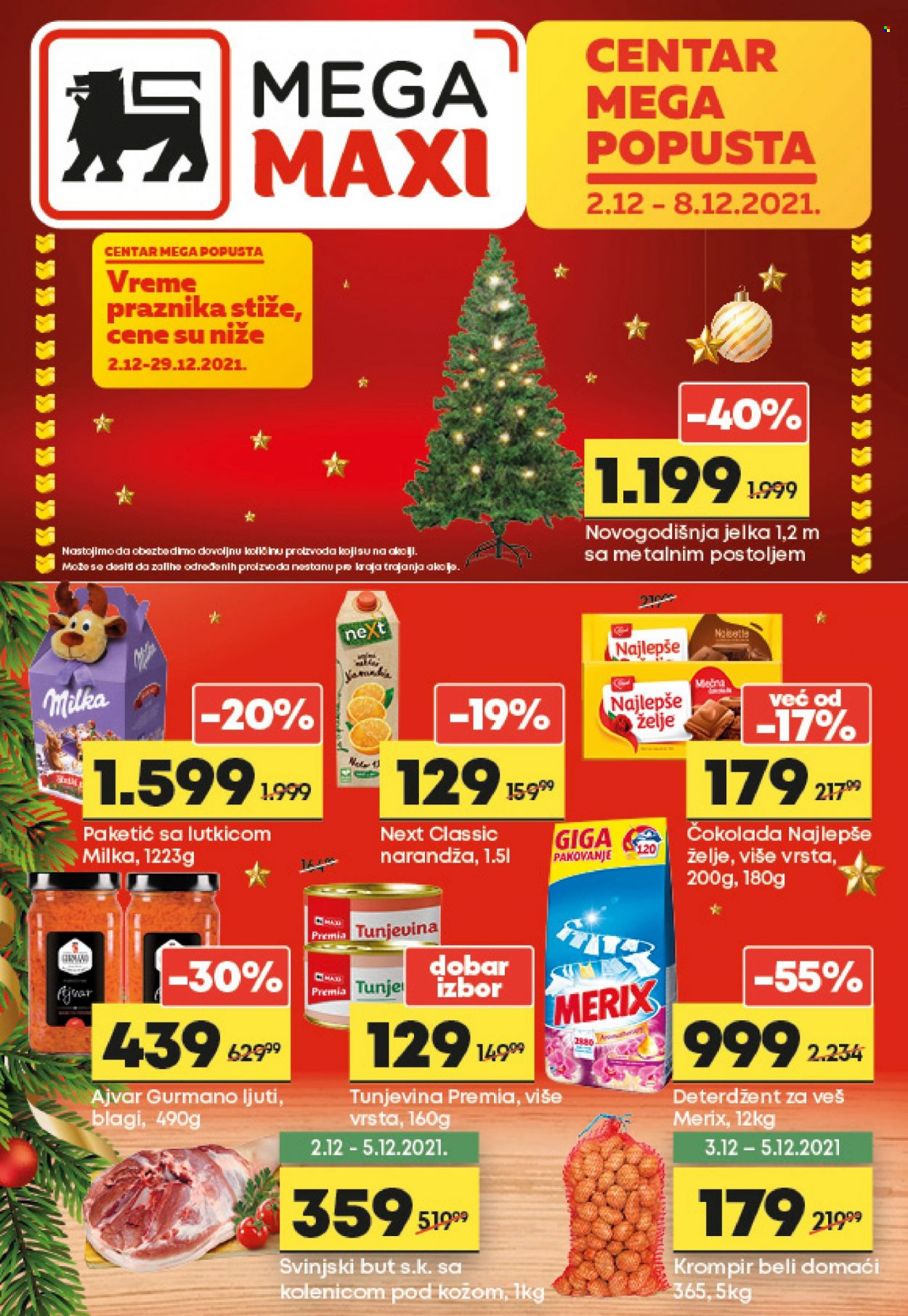 Mega Maxi katalog - 02.12.2021 - 08.12.2021. Stranica 1