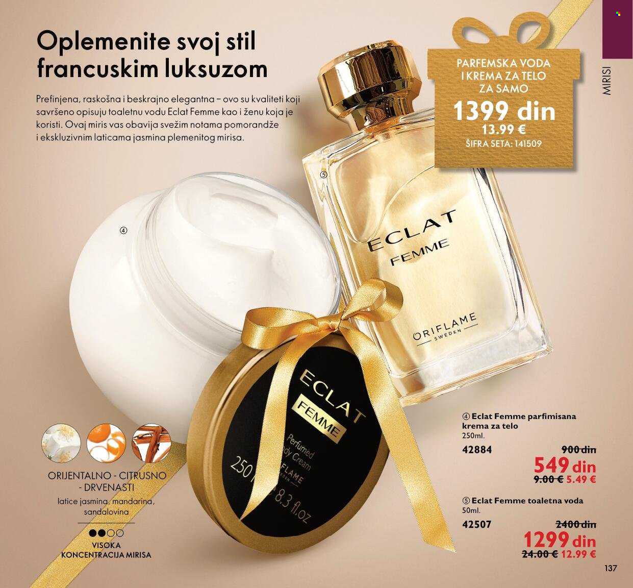 Oriflame katalog - 01.12.2021 - 31.12.2021. Stranica 137