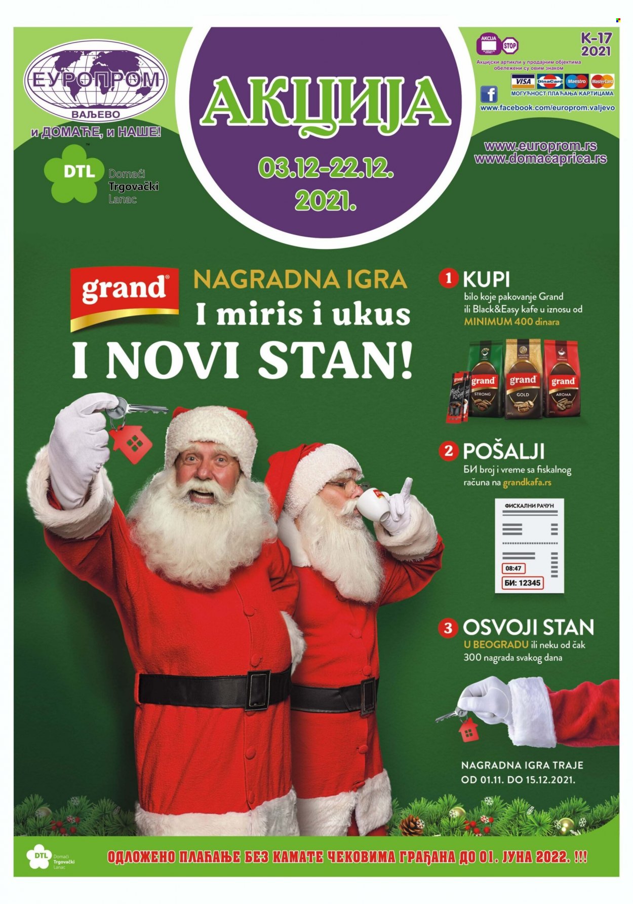 Europrom katalog - 03.12.2021 - 22.12.2021. Stranica 1