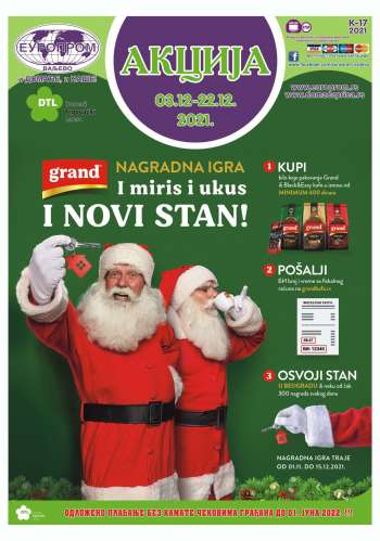 Europrom katalog - 03.12.2021 - 22.12.2021.