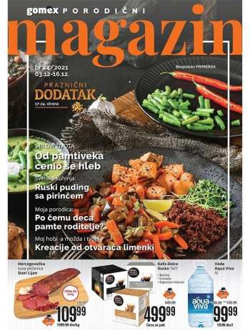 Gomex katalog - 03.12.2021 - 16.12.2021.
