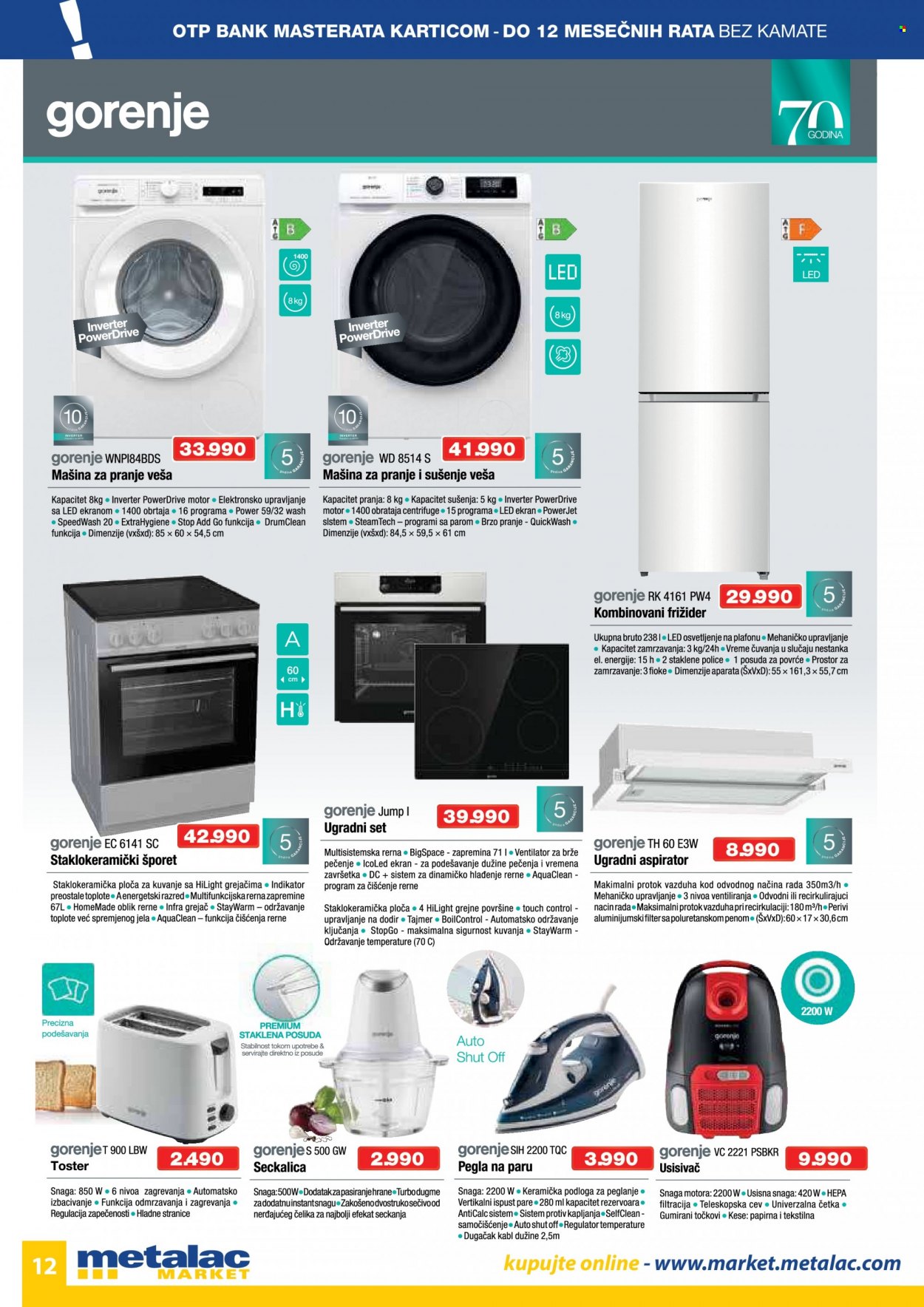 Metalac Market katalog - 01.12.2021 - 31.12.2021. Stranica 12