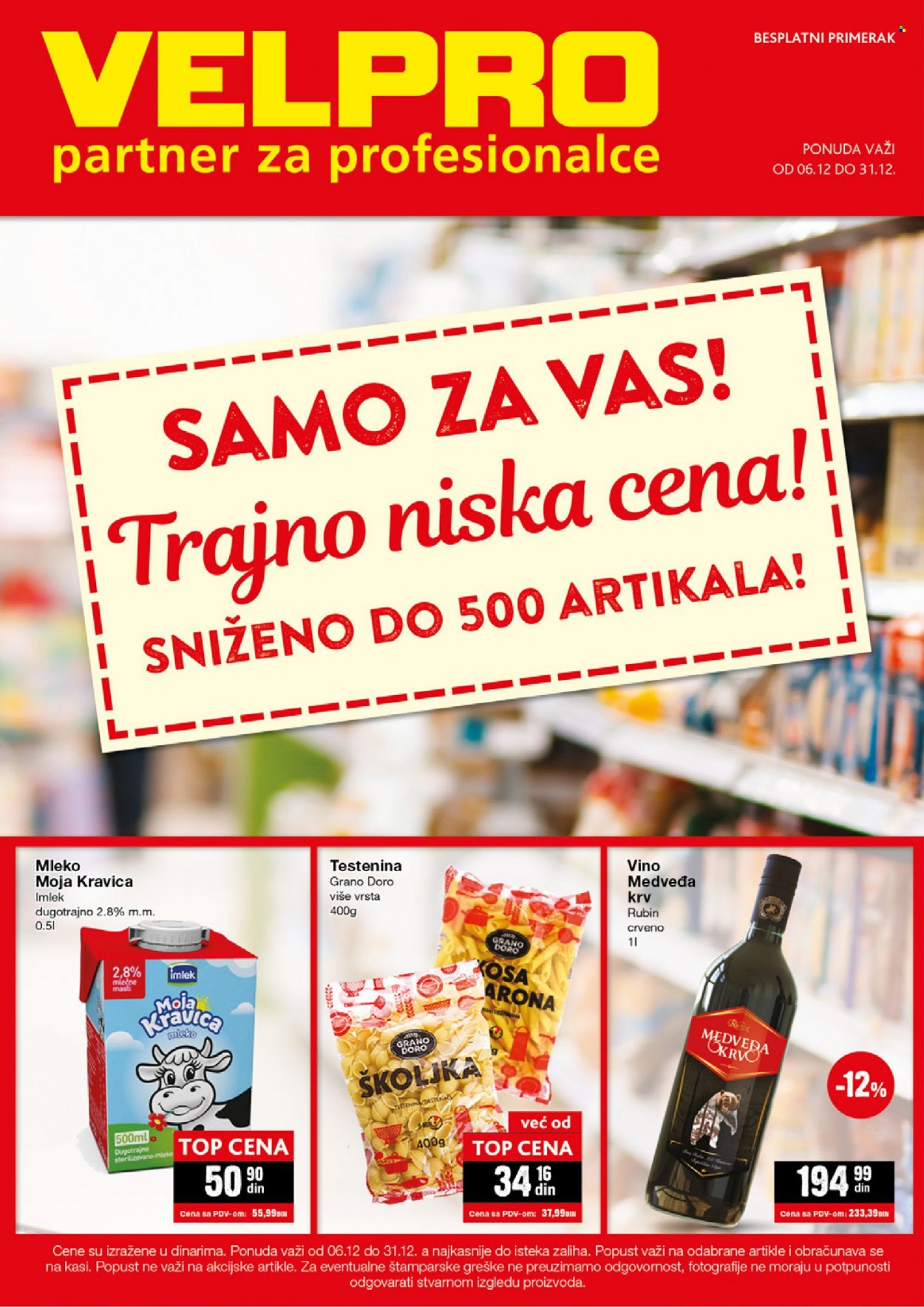 Velpro katalog - 06.12.2021 - 31.12.2021. Stranica 1