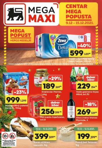 Mega Maxi katalog - 09.12.2021 - 15.12.2021.