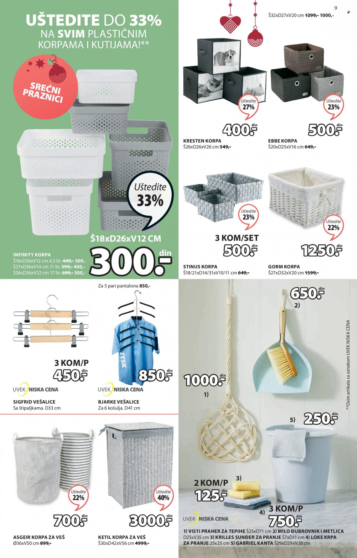 JYSK katalog - 09.12.2021 - 22.12.2021. Stranica 9