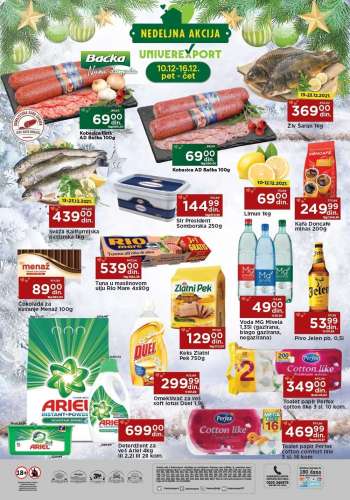 Univerexport katalog - 10.12.2021 - 16.12.2021.