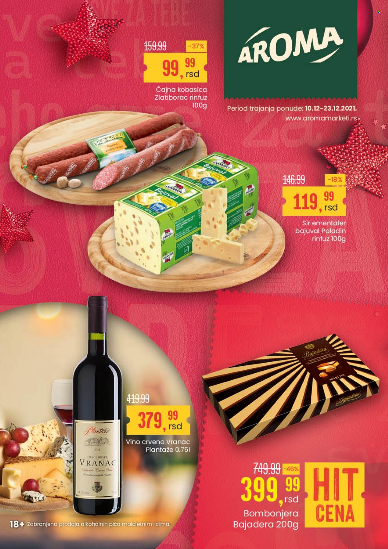 Aroma Market katalog - 10.12.2021 - 23.12.2021. Stranica 1