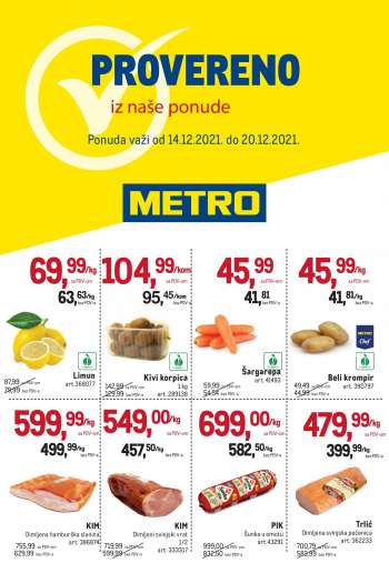Metro katalog - 14.12.2021 - 20.12.2021.