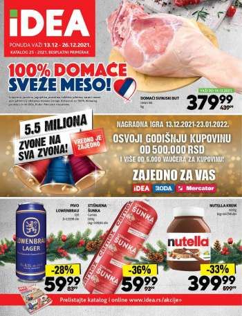 Idea katalog - 13.12.2021 - 26.12.2021.
