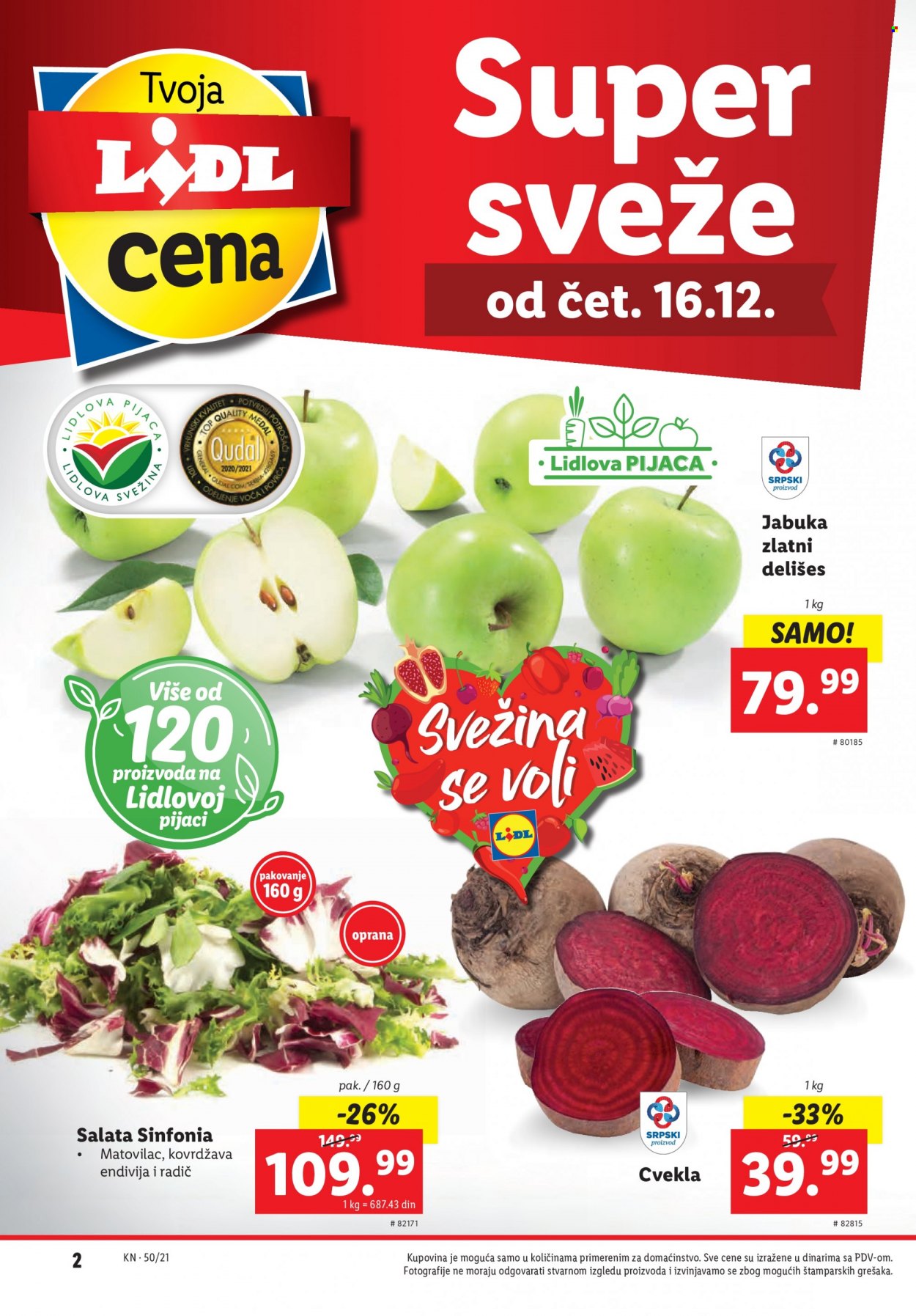Lidl katalog - 16.12.2021 - 22.12.2021. Stranica 2