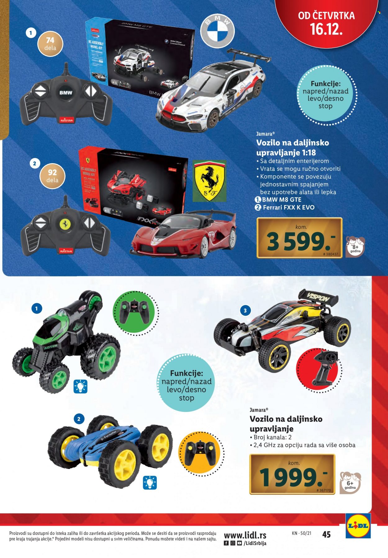 Lidl katalog - 16.12.2021 - 22.12.2021. Stranica 45