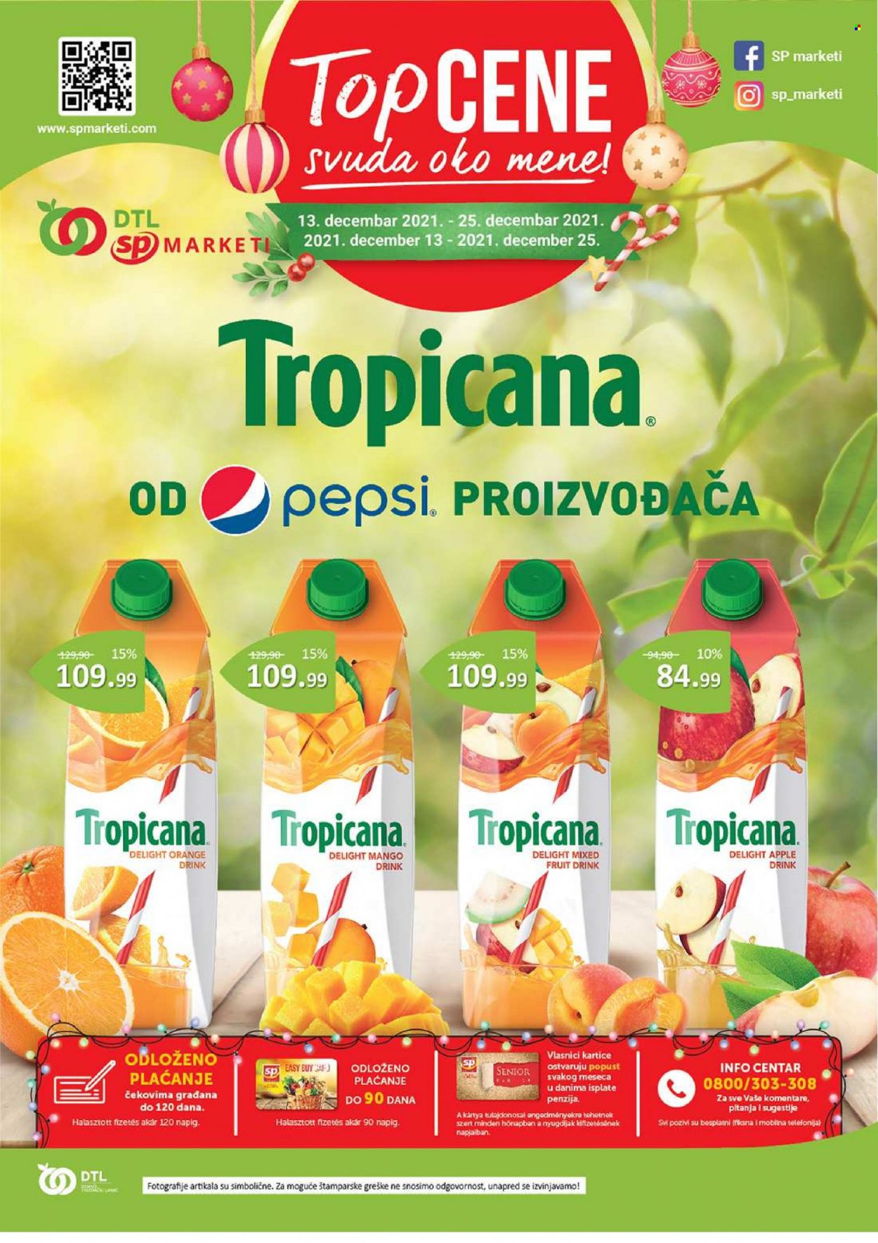 Senta Promet katalog - 13.12.2021 - 25.12.2021. Stranica 1