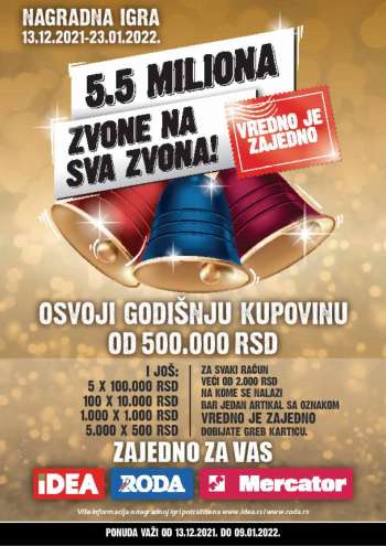 Roda katalog - 13.12.2021 - 09.01.2022.