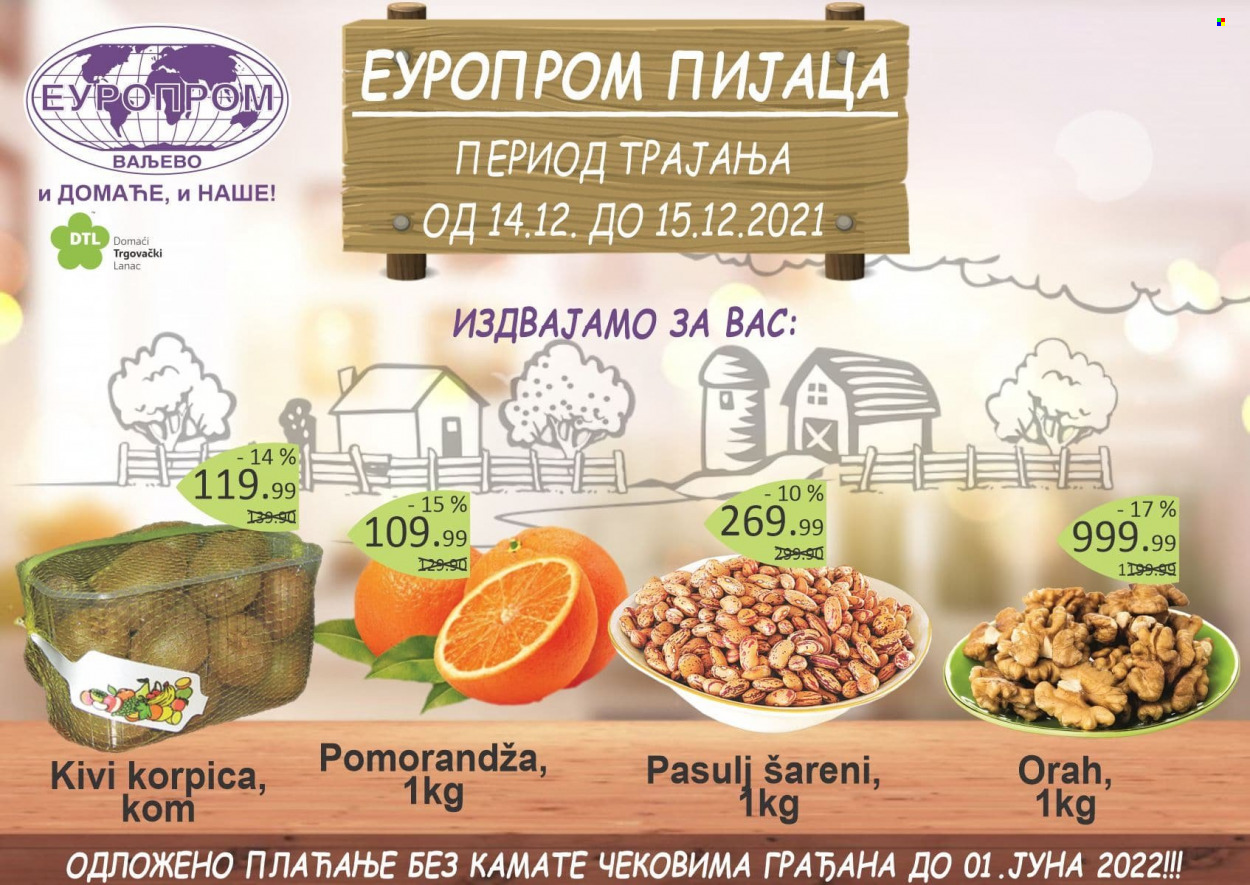 Europrom katalog - 14.12.2021 - 15.12.2021. Stranica 1