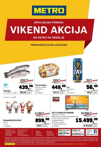 Metro katalog - 17.12.2021 - 19.12.2021.