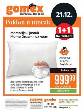 Gomex katalog - 21.12.2021 - 21.12.2021.