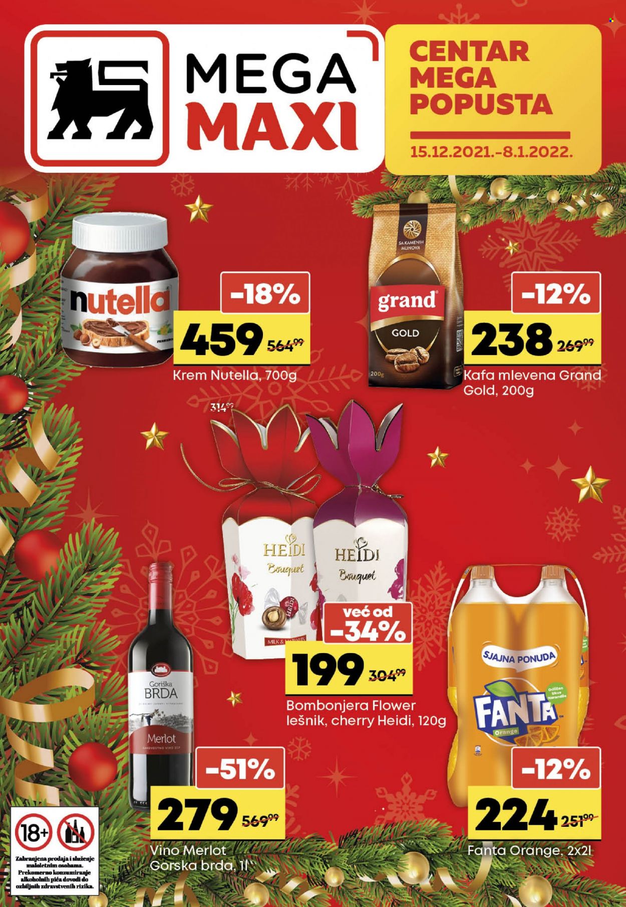 Mega Maxi katalog - 15.12.2021 - 08.01.2022. Stranica 1