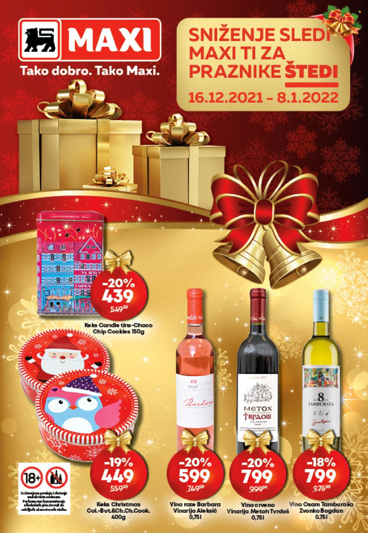 Maxi katalog - 16.12.2021 - 08.01.2022. Stranica 1