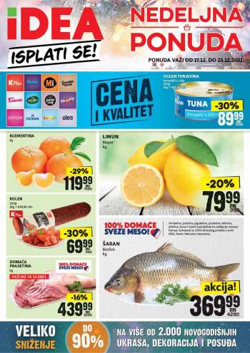 Idea katalog - 17.12.2021 - 23.12.2021.